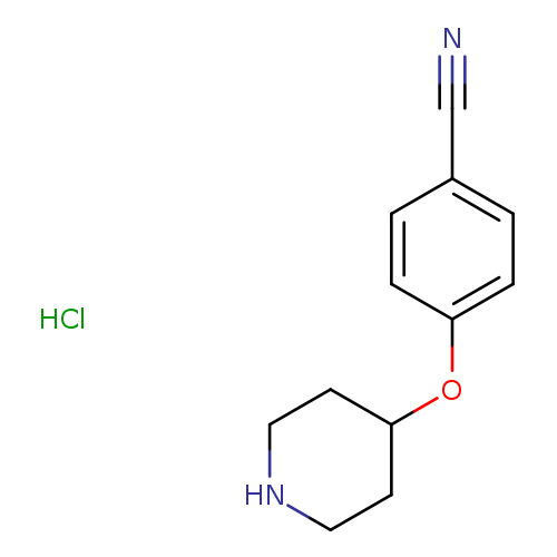 4-(PIPERIDIN-4-YLOXY)-BENZONITRILE HYDROCHLORIDE