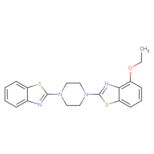 2-[4-(1,3-benzothiazol-2-yl)piperazin-1-yl]-4-ethoxy-1,3-benzothiazole