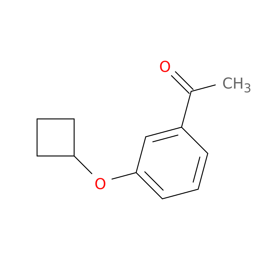 1-(3-cyclobutoxyphenyl)ethan-1-one