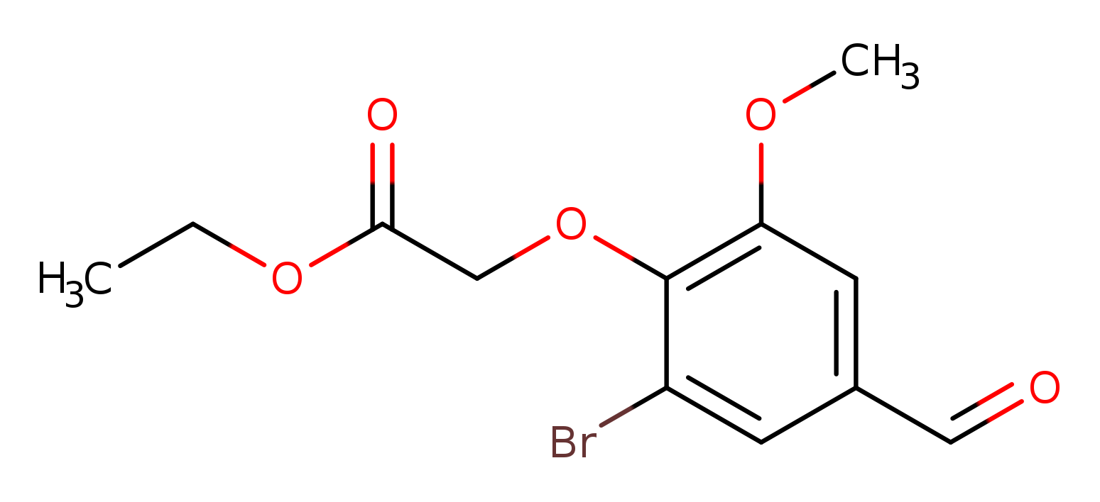 Ethyl 2-(2-bromo-4-formyl-6-methoxyphenoxy)acetate