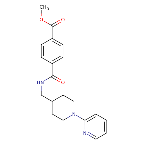 methyl 4-({[1-(pyridin-2-yl)piperidin-4-yl]methyl}carbamoyl)benzoate