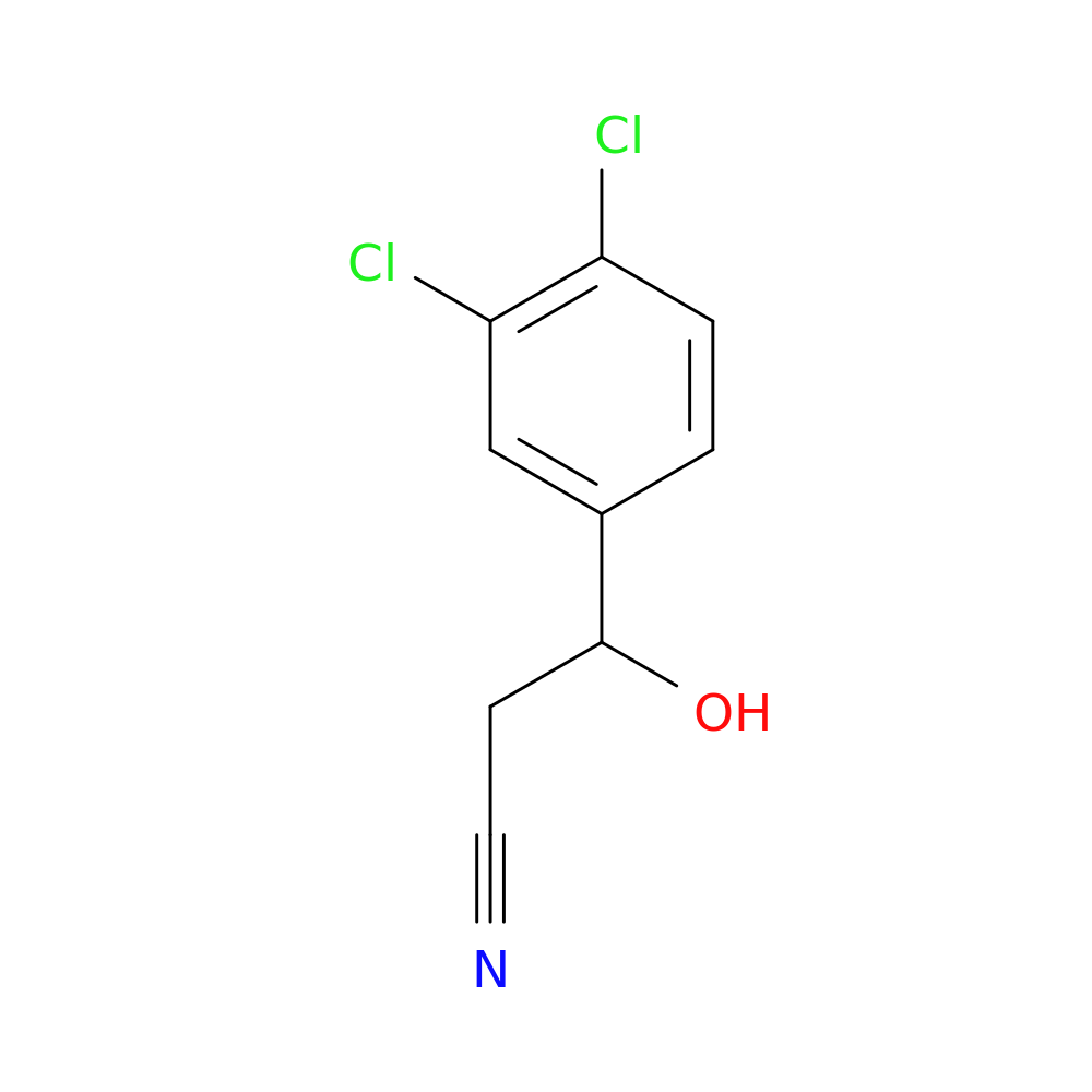 3-(3,4-dichlorophenyl)-3-hydroxypropanenitrile