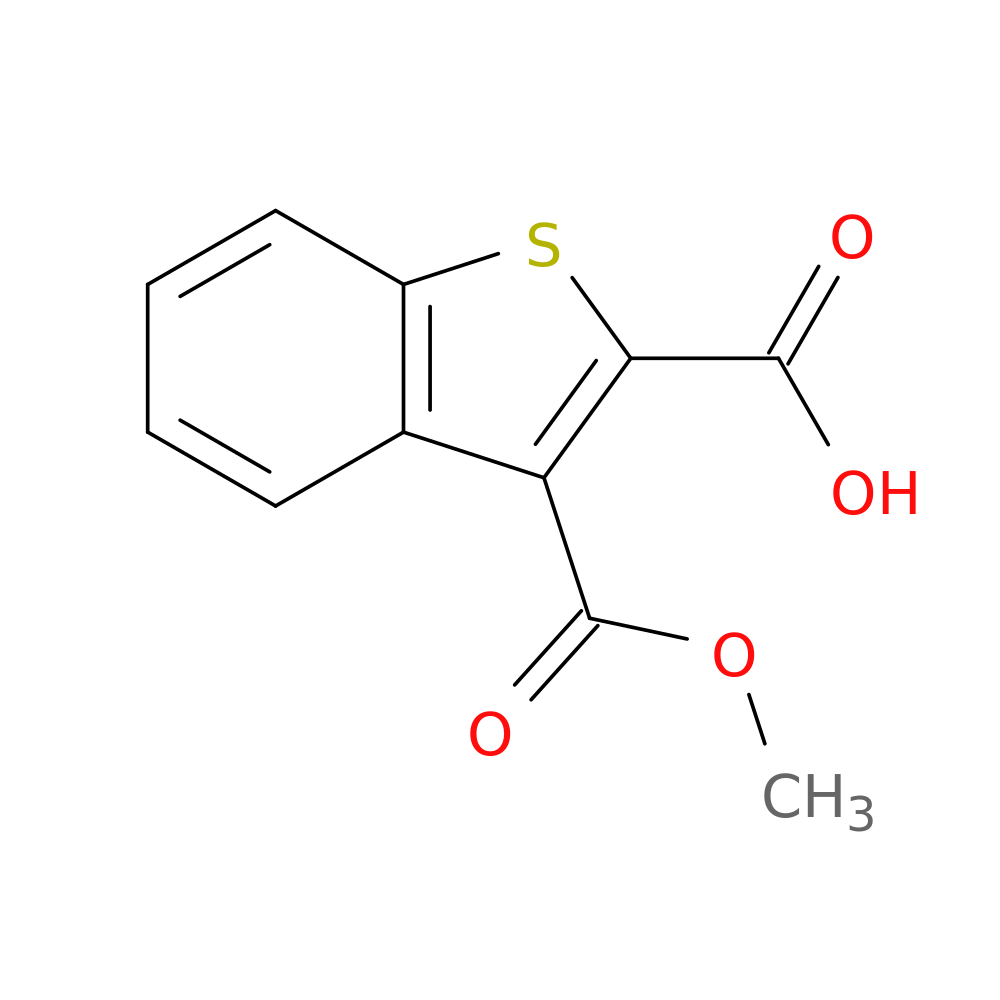 3-(methoxycarbonyl)-1-benzothiophene-2-carboxylic acid