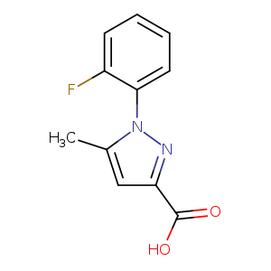1-(2-Fluorophenyl)-5-methyl-1H-pyrazole-3-carboxylic acid