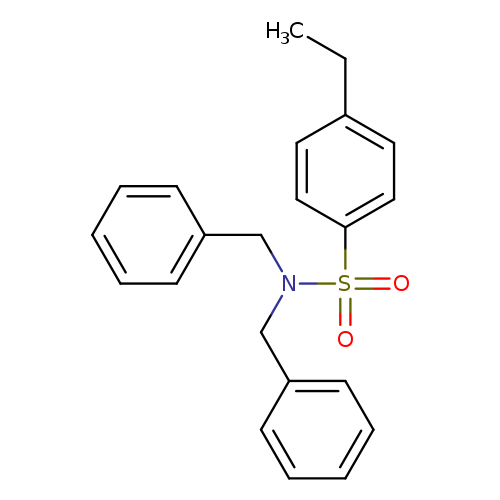 N,N-dibenzyl-4-ethylbenzene-1-sulfonamide