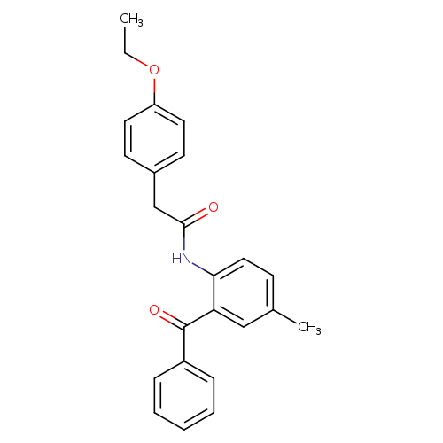 N-(2-benzoyl-4-methylphenyl)-2-(4-ethoxyphenyl)acetamide