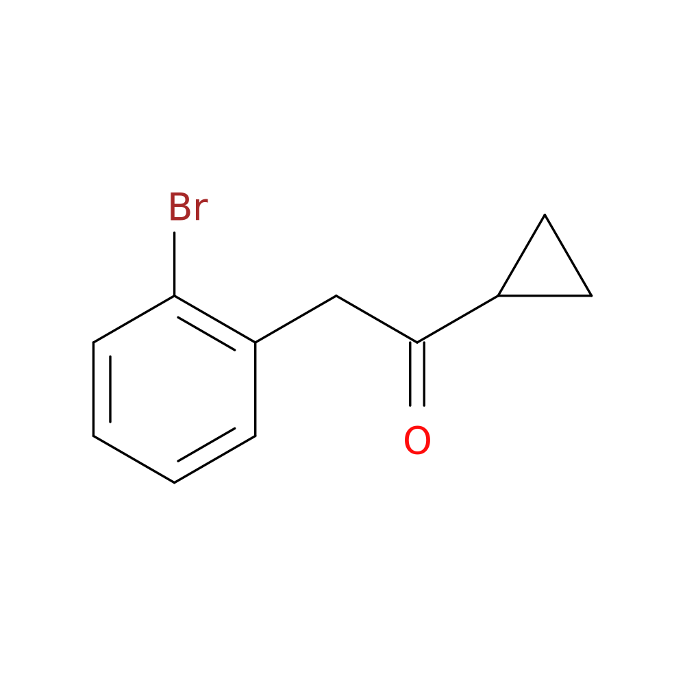 2-(2-bromophenyl)-1-cyclopropylethan-1-one