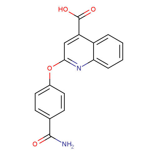 2-[4-(Aminocarbonyl)phenoxy]quinoline-4-carboxylic acid