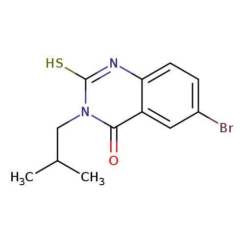 6-bromo-3-(2-methylpropyl)-2-sulfanyl-3,4-dihydroquinazolin-4-one