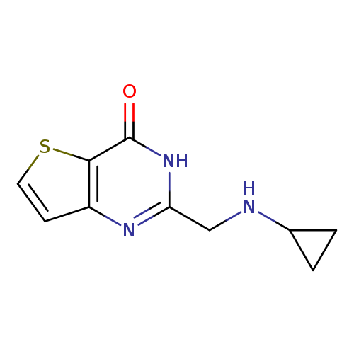 2-[(Cyclopropylamino)methyl]-3h,4h-thieno[3,2-d]pyrimidin-4-one
