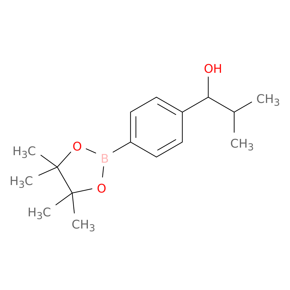 4-(1-Hydroxy-2-methylpropyl)phenylboronic acid pinacol ester