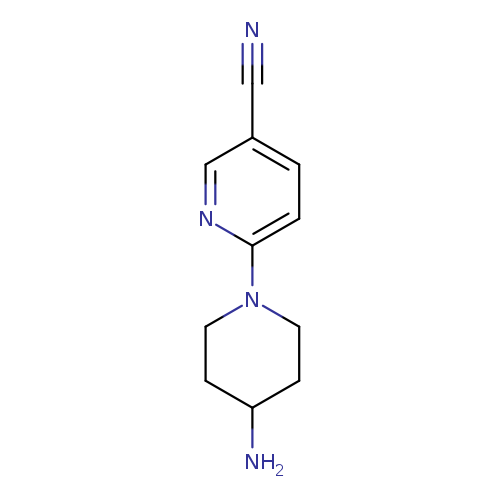 6-(4-aminopiperidin-1-yl)nicotinonitrile