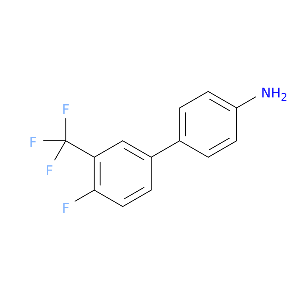 4-[4-Fluoro-3-(trifluoromethyl)phenyl]aniline