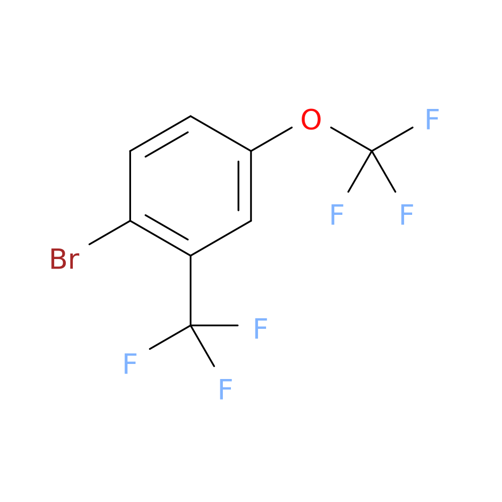 1-bromo-4-(trifluoromethoxy)-2-(trifluoromethyl)benzene