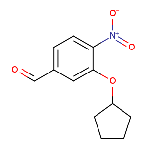 Benzaldehyde, 3-(cyclopentyloxy)-4-nitro-