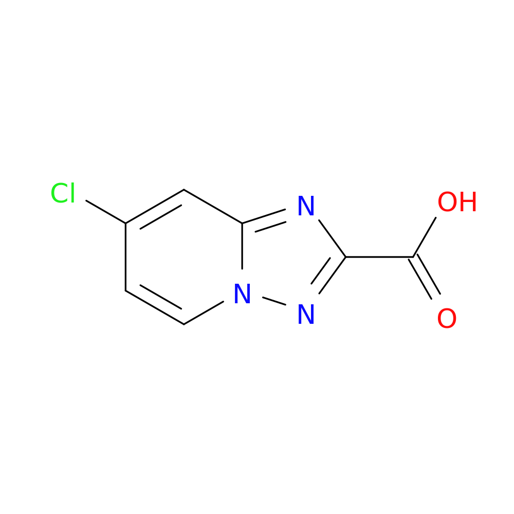 [1,2,4]Triazolo[1,5-a]pyridine-2-carboxylic acid, 7-chloro-