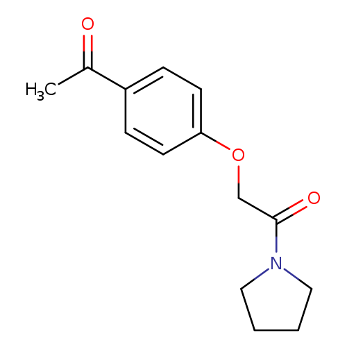 2-(4-Acetylphenoxy)-1-(pyrrolidin-1-yl)ethanone