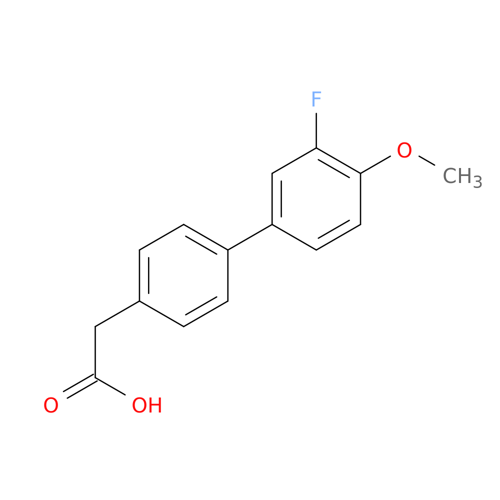 2-(3'-Fluoro-4'-methoxy-[1,1'-biphenyl]-4-yl)acetic acid