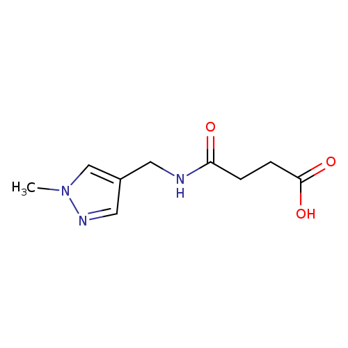 4-(((1-Methyl-1H-pyrazol-4-yl)methyl)amino)-4-oxobutanoic acid