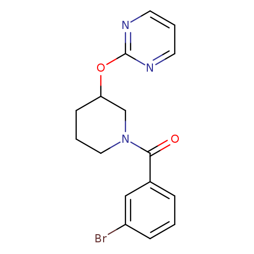 2-{[1-(3-bromobenzoyl)piperidin-3-yl]oxy}pyrimidine