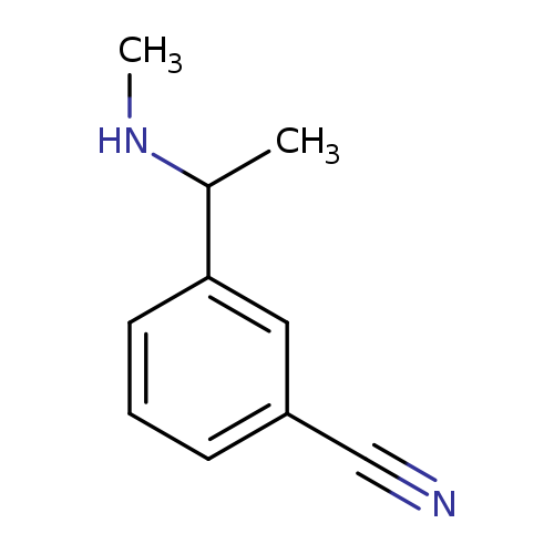 3-[1-(methylamino)ethyl]benzonitrile