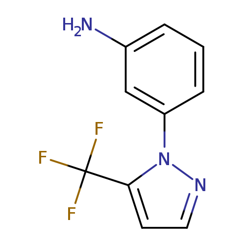 3-[5-(trifluoromethyl)-1H-pyrazol-1-yl]aniline