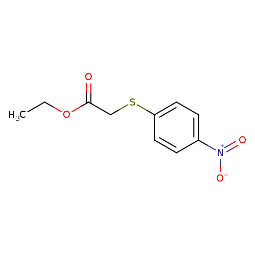 Ethyl 2-(4-nitrophenylthio)acetate