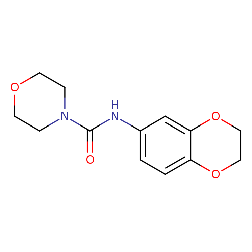 N-(2,3-dihydro-1,4-benzodioxin-6-yl)morpholine-4-carboxamide