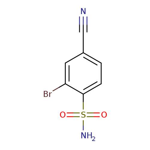 2-Bromo-4-cyanobenzenesulfonamide