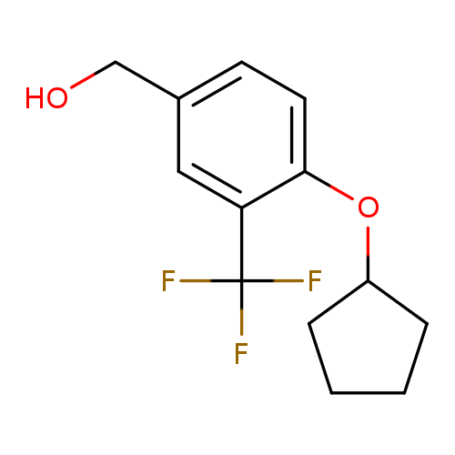 [4-(Cyclopentyloxy)-3-(trifluoromethyl)phenyl]methanol