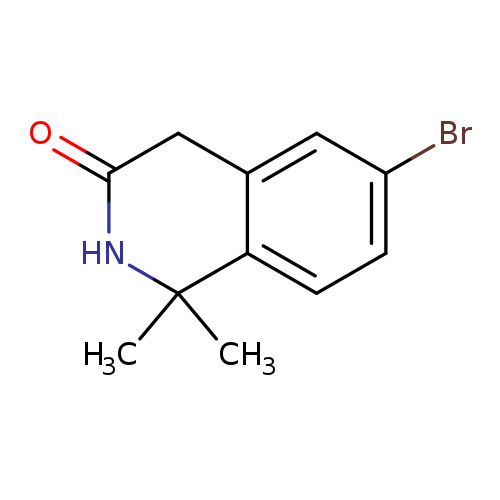 6-Bromo-1,1-dimethyl-1,2-dihydroisoquinolin-3(4H)-one