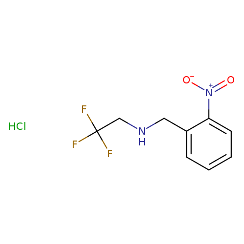 N-(2-Nitrobenzyl)-n-(2,2,2-trifluoroethyl)amine hydrochloride
