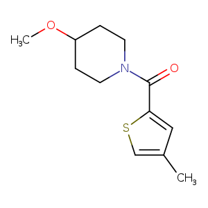 4-methoxy-1-(4-methylthiophene-2-carbonyl)piperidine