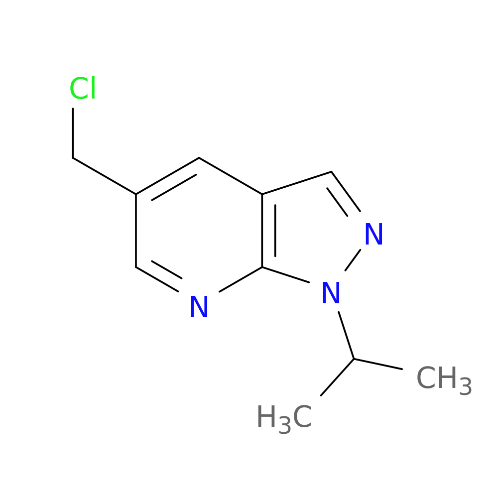 5-(chloromethyl)-1-(propan-2-yl)-1H-pyrazolo[3,4-b]pyridine