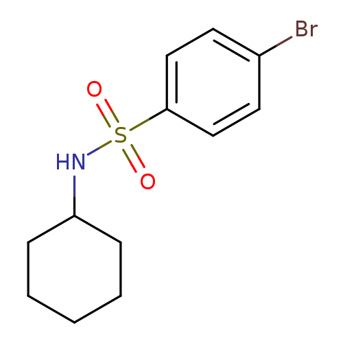 N-Cyclohexyl 4-bromobenzenesulfonamide