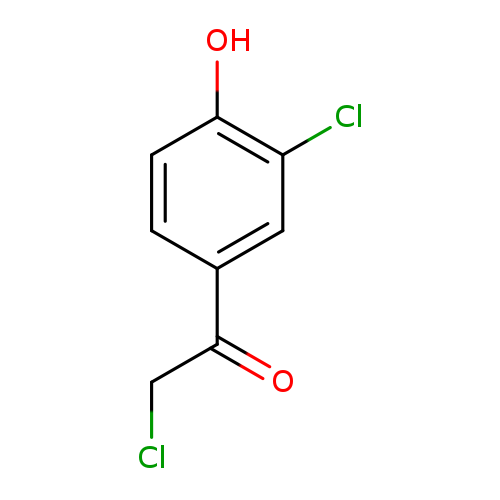 2-Chloro-1-(3-chloro-4-hydroxyphenyl)ethanone