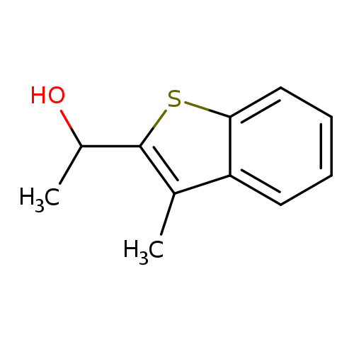 1-(3-Methyl-1-benzothiophen-2-yl)ethan-1-ol