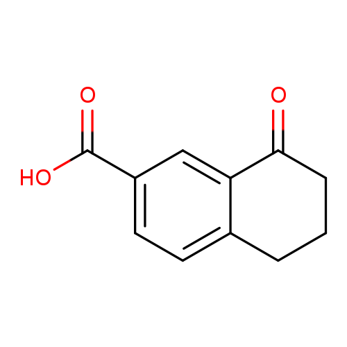 8-Oxo-5,6,7,8-tetrahydronaphthalene-2-carboxylic acid