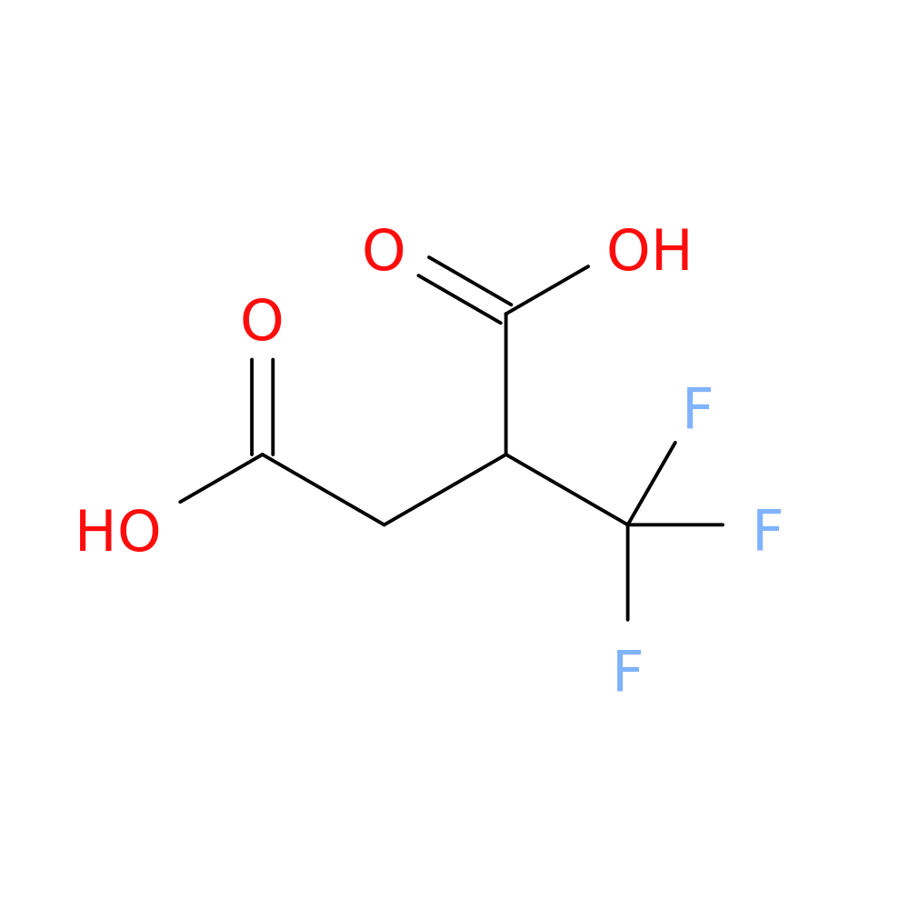 2-(trifluoromethyl)butanedioic acid