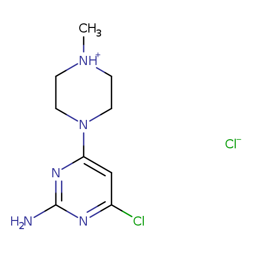 4-chloro-6-(4-methylpiperazin-1-yl)pyrimidin-2-amine hydrochloride