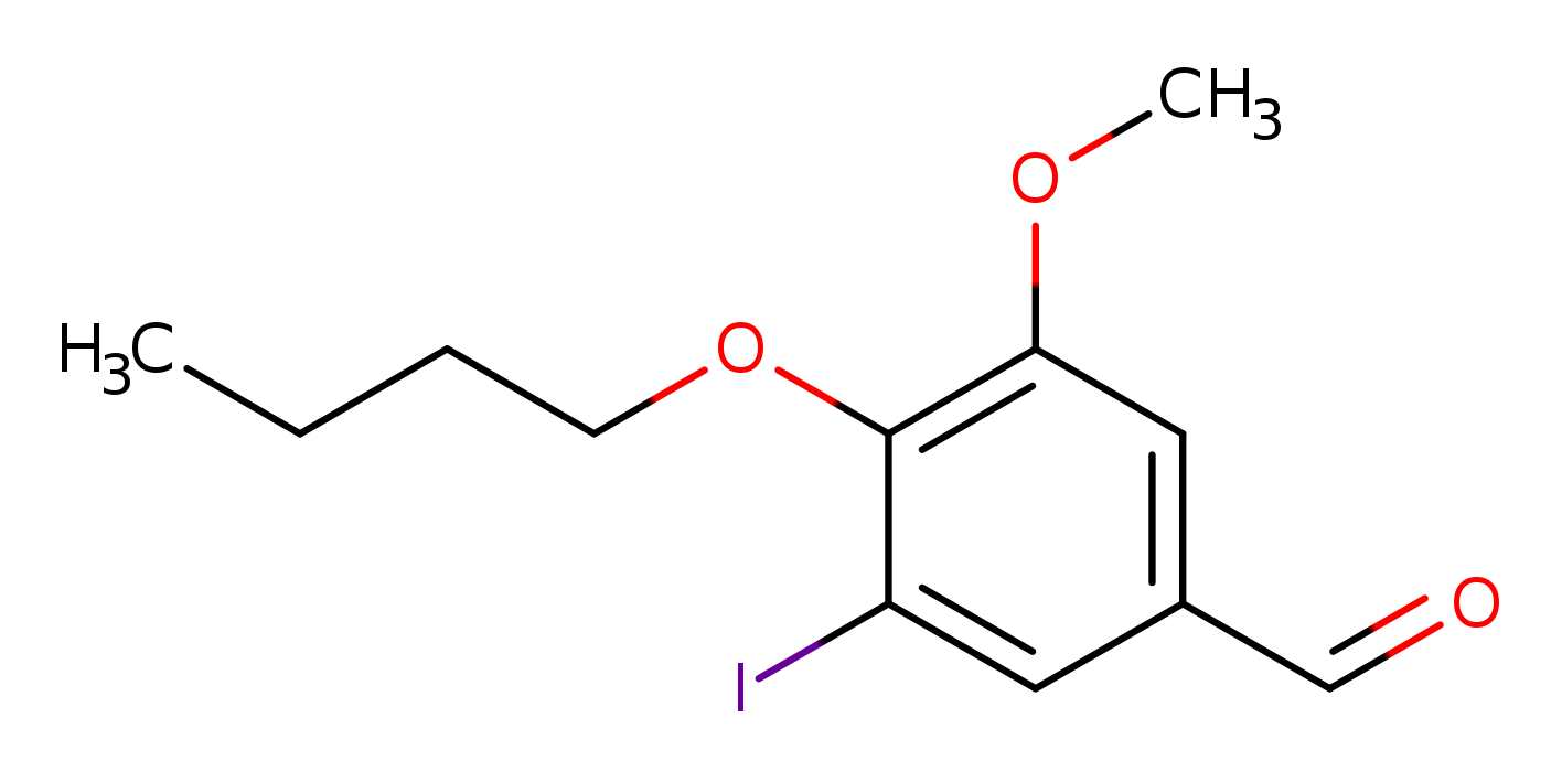 4-butoxy-3-iodo-5-methoxybenzaldehyde