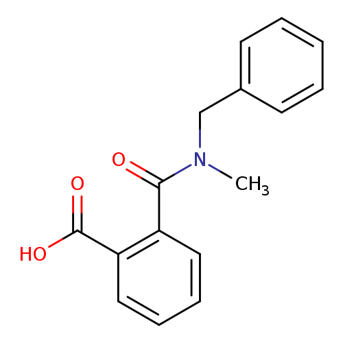 2-[benzyl(methyl)carbamoyl]benzoic acid