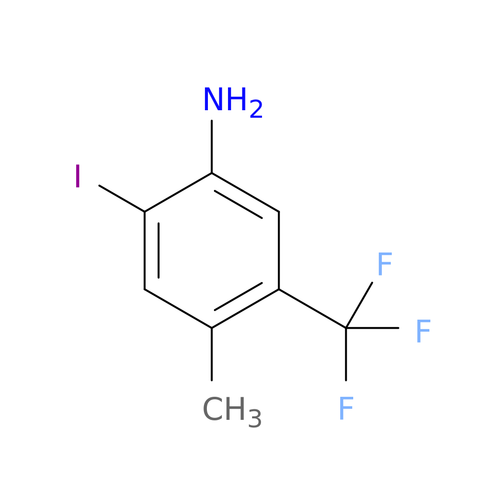 2-Iodo-4-methyl-5-(trifluoromethyl)aniline