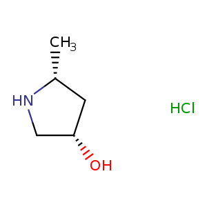 (3S,5R)-5-Methylpyrrolidin-3-ol hydrochloride