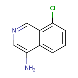8-chloroisoquinolin-4-amine