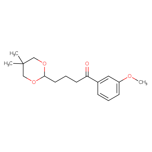 4-(5,5-Dimethyl-1,3-dioxan-2-yl)-3'-methoxybutyrophenone