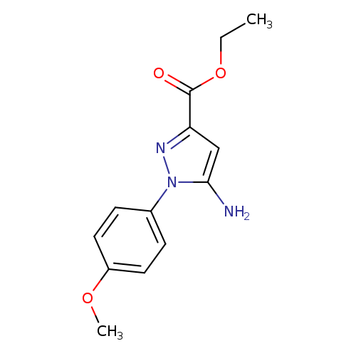ethyl 5-amino-1-(4-methoxyphenyl)-1H-pyrazole-3-carboxylate