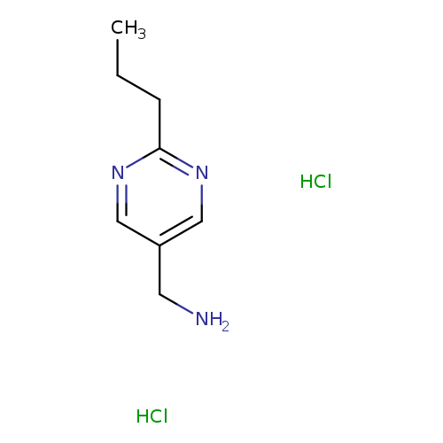 1-(2-propylpyrimidin-5-yl)methanamine dihydrochloride
