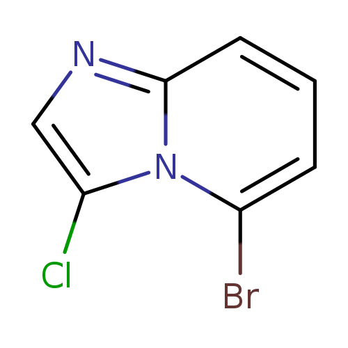 5-bromo-3-chloroH-imidazo[1,2-a]pyridine