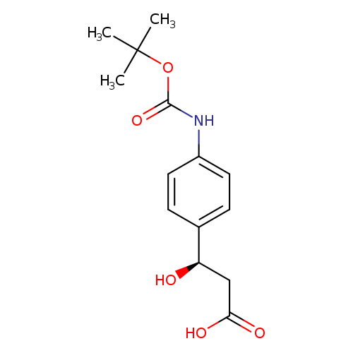 (R)-3-(4-((tert-Butoxycarbonyl)amino)phenyl)-3-hydroxypropanoic acid
